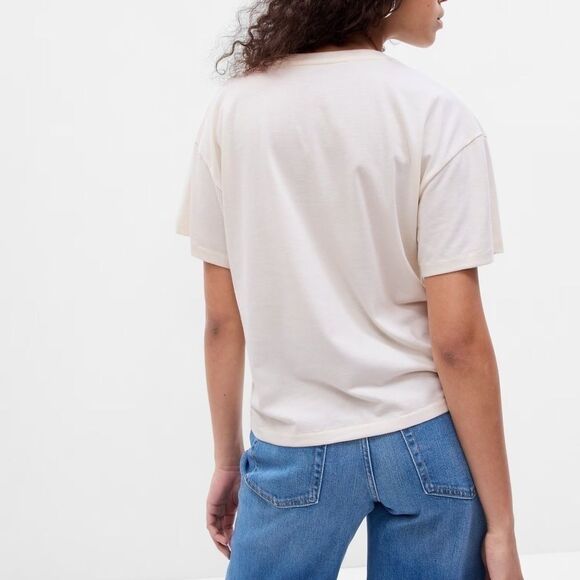 Gap pink Janis Joplin, large tall, nwt 70s tee - Picture 2 of 6